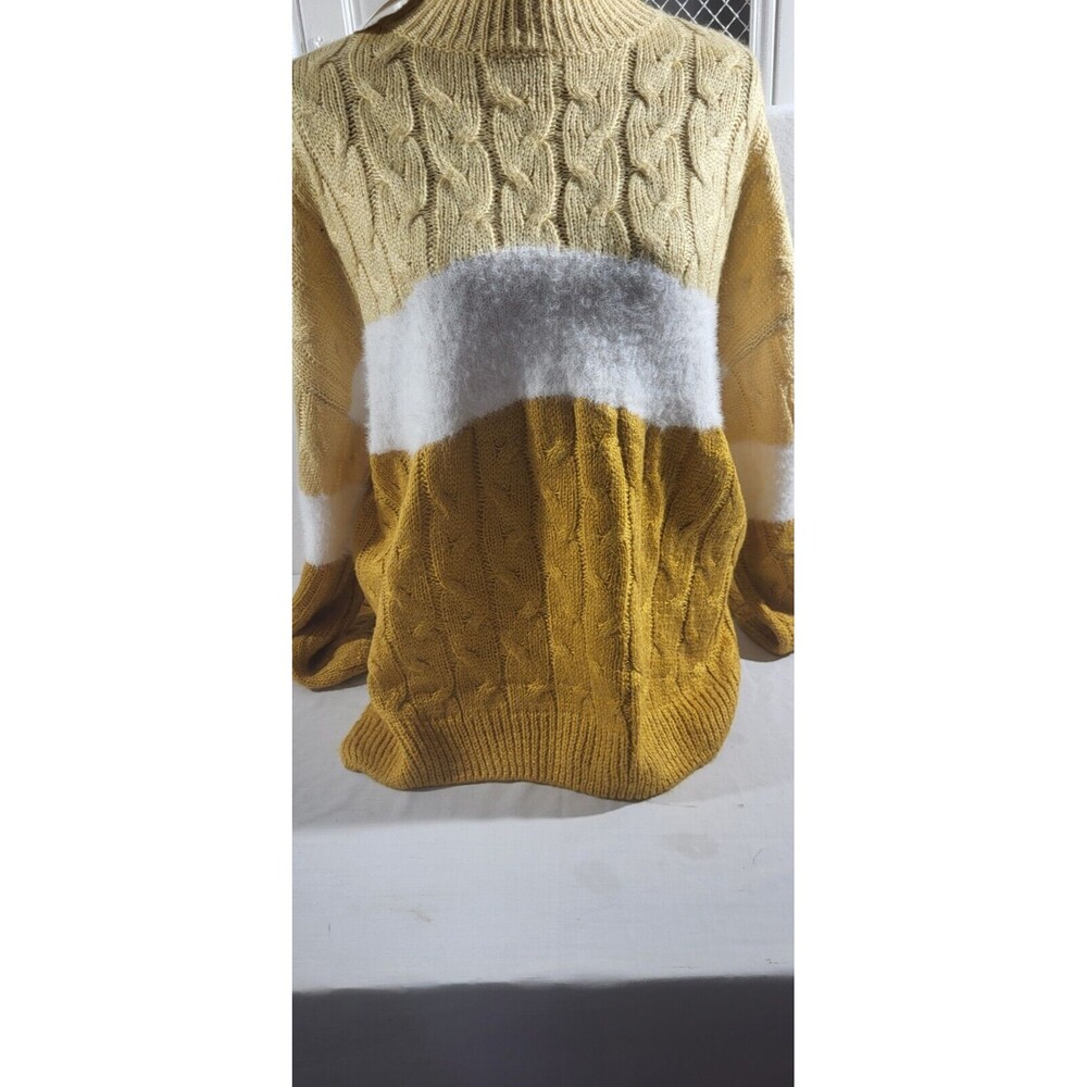 Women Cardigan Oversized Sweater Davi And Dani Multi Colored Size L